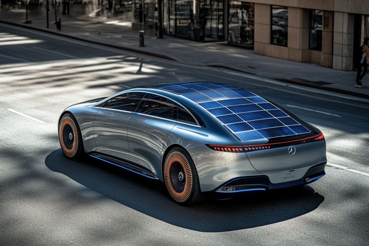 Autonomie des voitures électriques : Mercedes apporte une solution innovante avec le solaire