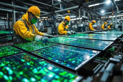 Comment les panneaux photovoltaïques usagés sont transformés en opportunités en France