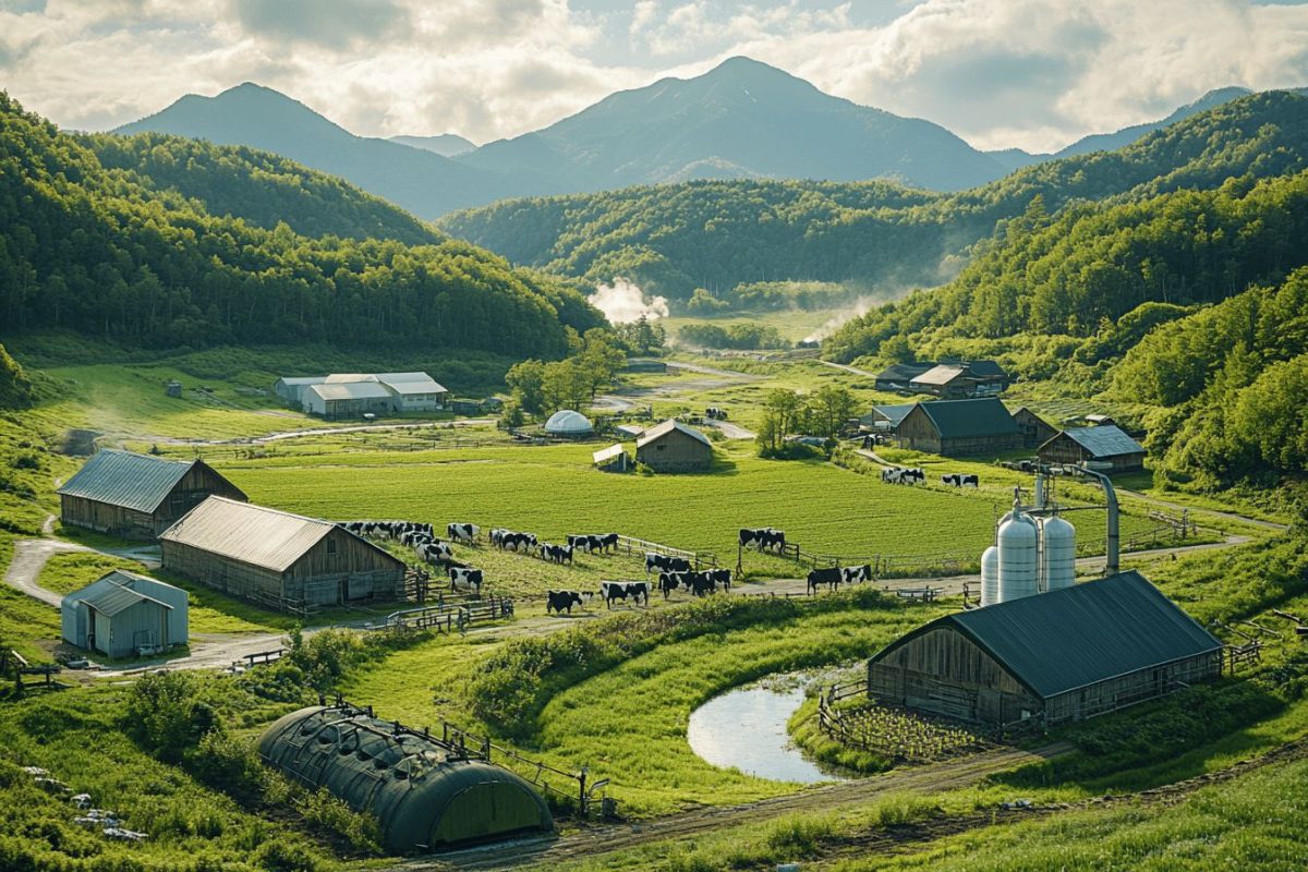 hokkaido montre la voie : du fumier de vache à l'énergie verte