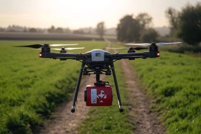 Intervention rapide : les drones médicaux, une innovation salvatrice à Verneuil-sur-Avre
