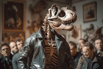 la polémique du cuir de T-Rex : entre fascination et réprobation