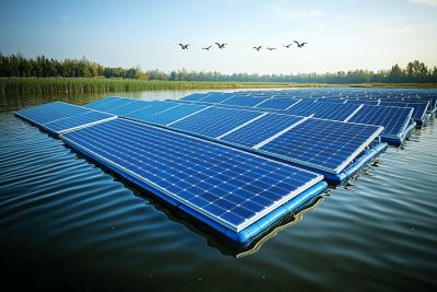 Les impacts environnementaux de l'énergie solaire flottante à la loupe