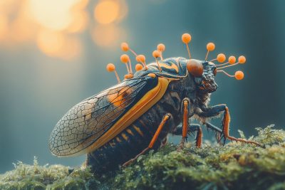 Phénomène cicadien : les cigales "zombies" refont surface après une longue attente