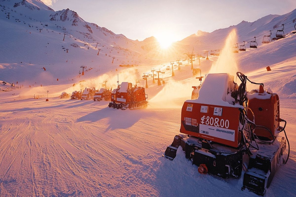 Une facture de 788 000 € pour la neige artificielle : le Lac Blanc en discussion