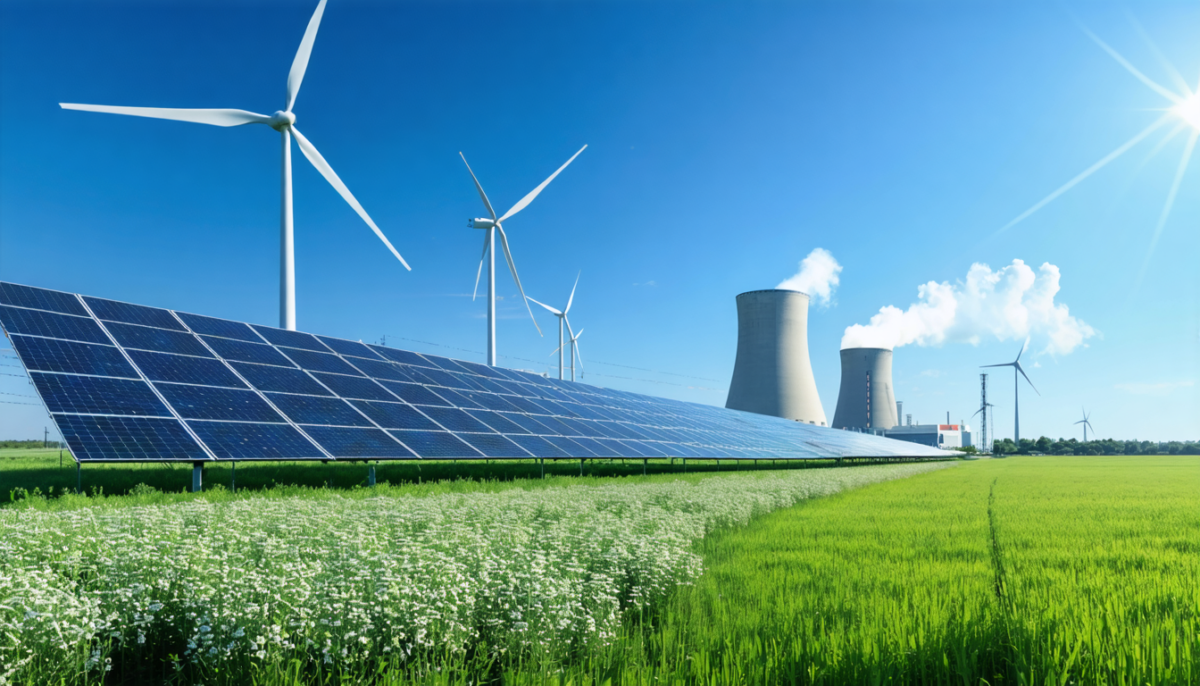en 2025, les énergies renouvelables atteignent presque la parité avec le nucléaire dans la production énergétique mondiale, marquant une étape clé vers un avenir plus durable et propre.