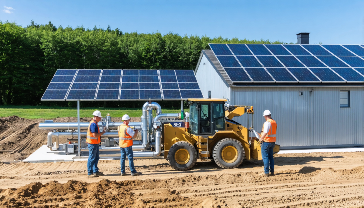 la roche-blanche s'engage vers un avenir durable grâce à la collaboration entre grdf et la municipalité, visant une énergie 100% renouvelable pour la commune.