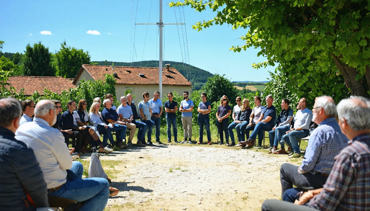 découvrez les raisons inattendues qui ont conduit à l'installation d'un mât de 103 mètres dans cette commune, entre enjeux locaux et innovations surprenantes.