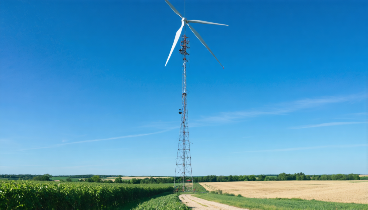 découvrez les raisons inattendues qui ont motivé l'installation d'un mât de 103 mètres dans cette commune et son impact surprenant sur la région.