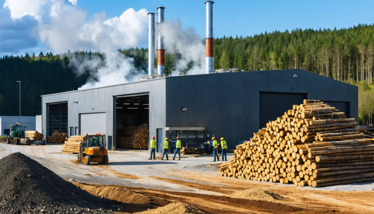 découvrez l'ouverture de la chaufferie biomasse à mondelange et l'origine durable du bois-énergie utilisé pour une énergie propre et locale.