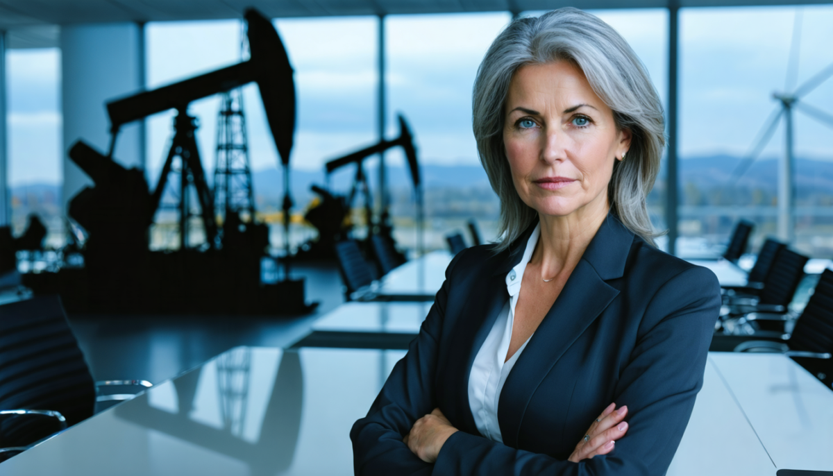 découvrez l'histoire de la première femme à diriger un géant pétrolier, qui opte pour ralentir le développement des énergies renouvelables malgré les enjeux climatiques majeurs.