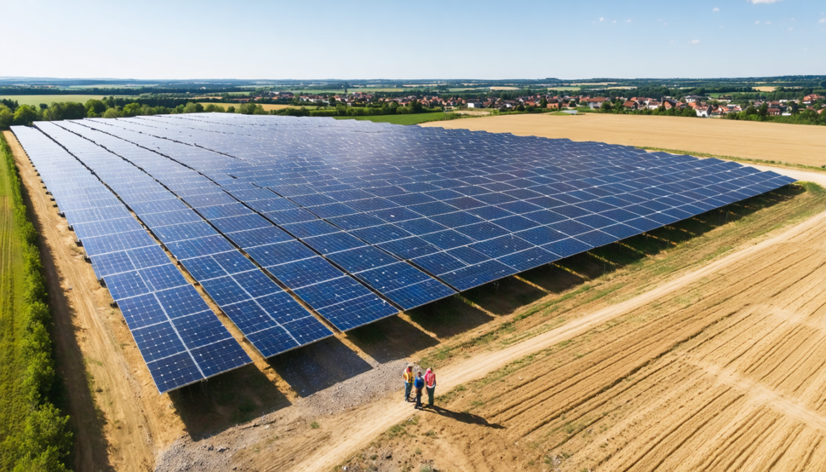 un ambitieux projet de trackers solaires couvrant 63 hectares à l’est de vendôme suscite des préoccupations locales concernant l’impact environnemental et paysager.