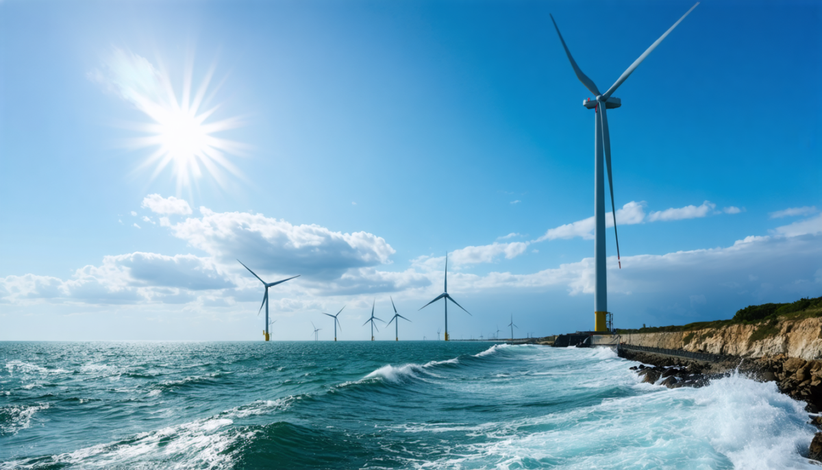 allianz investit 500 mw dans le parc éolien offshore des îles d'yeu et de noirmoutier, renforçant son engagement pour un avenir énergétique durable en france.