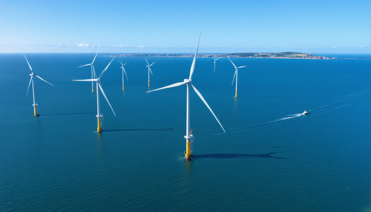 allianz investit 500 mw dans le parc éolien offshore des îles d'yeu et de noirmoutier, renforçant son engagement pour le futur énergétique durable de la france.