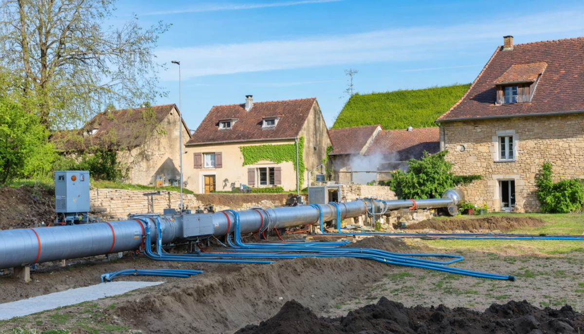la charente mise sur la géothermie pour chauffer ses écoles et salles des fêtes, en utilisant la chaleur naturelle de la terre pour une énergie durable et économique.