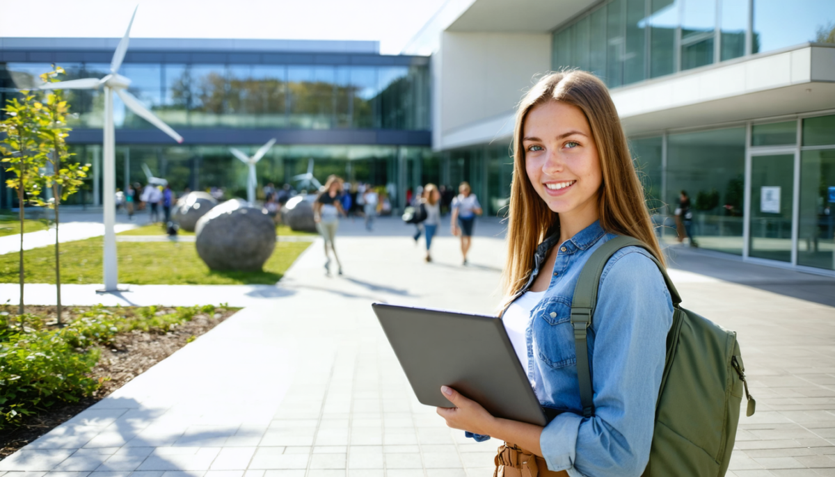 découvrez le parcours inspirant d'une étudiante américaine en ingénierie à nancy, qui se spécialise dans les énergies renouvelables au sein du campus lorraine, alliant innovation et développement durable.