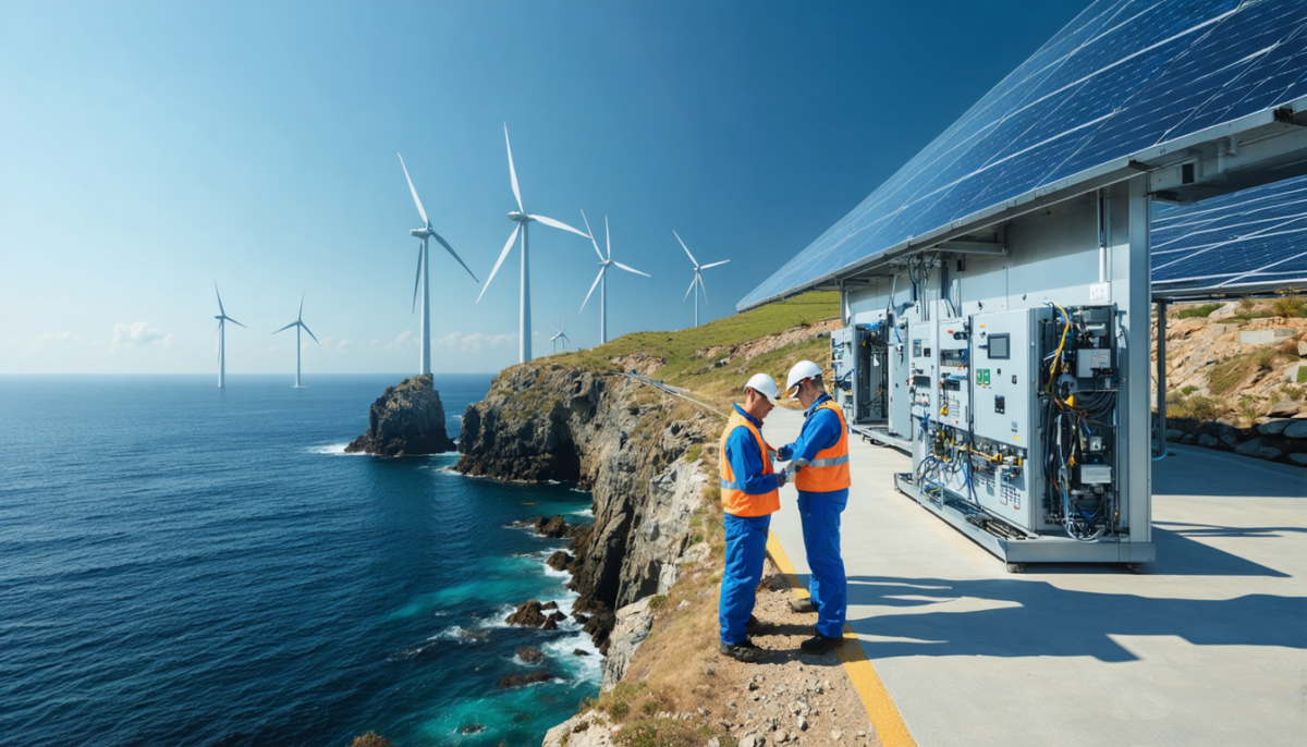 découvrez comment entech et edf collaborent pour assurer un approvisionnement électrique durable et fiable aux îles d’ouessant grâce aux énergies renouvelables.