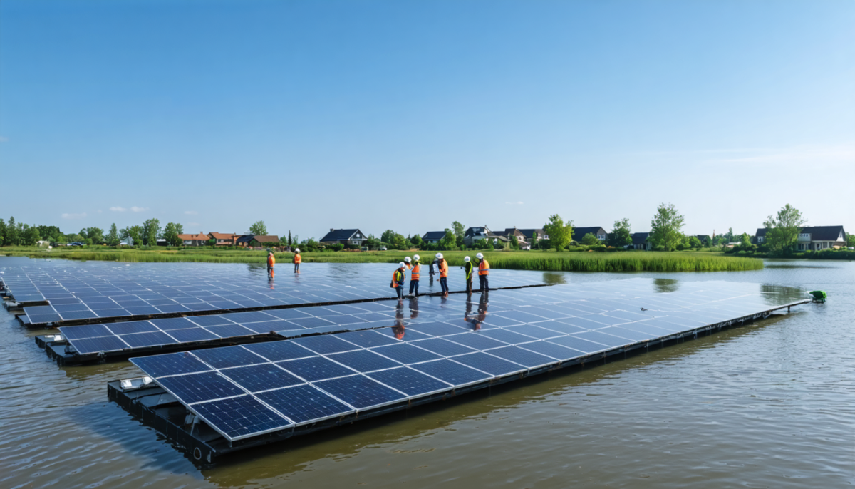 découvrez comment la communauté de grand lieu s'engage dans un projet innovant de centrale solaire flottante, alliant écologie et développement durable pour un avenir énergétique propre.
