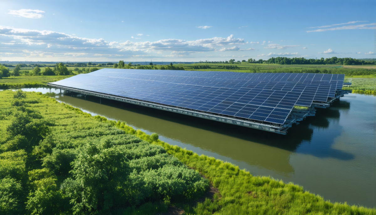 découvrez comment la communauté de grand lieu s'investit dans un projet innovant de centrale solaire flottante pour promouvoir une énergie propre et durable.