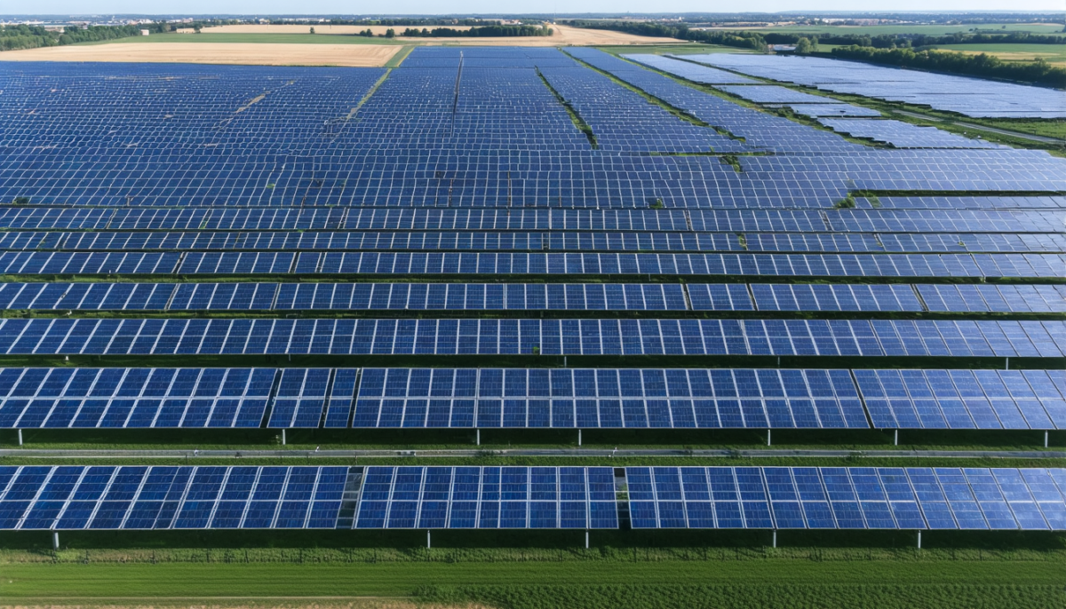 découvrez la transformation du site olympique de tir sportif de châteauroux avec l'installation de 43 000 panneaux solaires, créant une vaste mer d'énergie renouvelable pour un avenir plus vert.