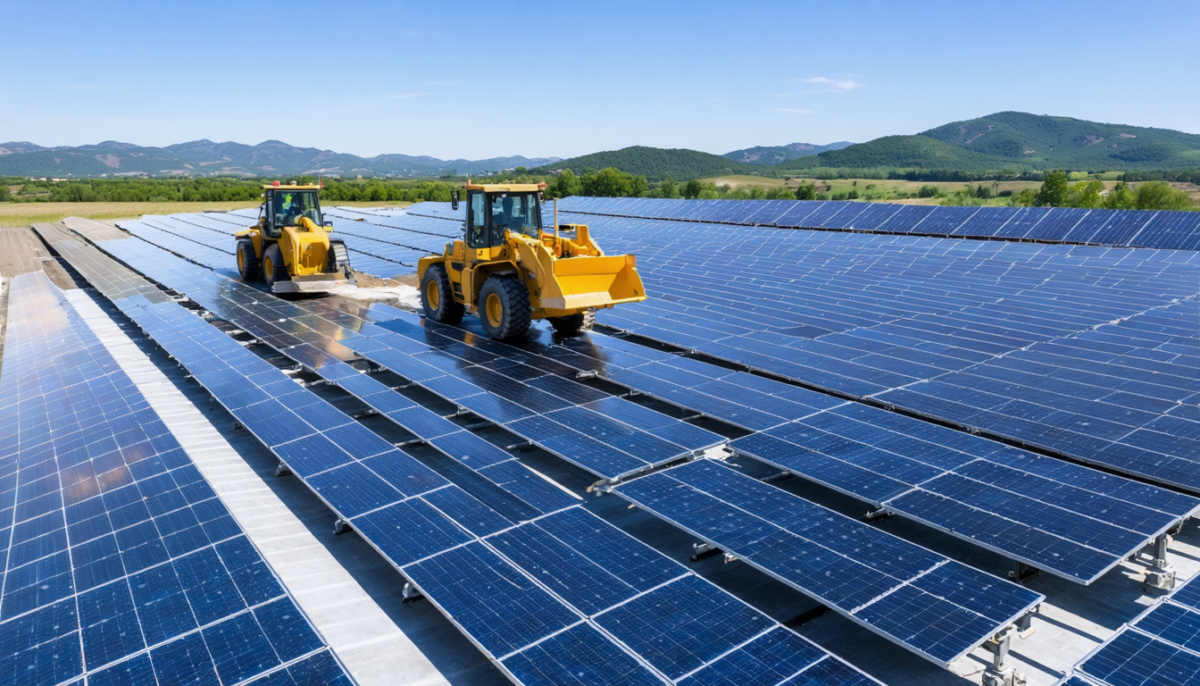 libaros : découvrez comment le parc photovoltaïque s'apprête à franchir sa dernière étape pour produire une énergie propre et durable.