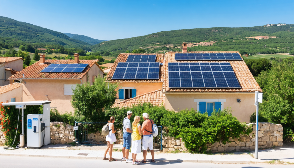 découvrez comment une commune varoise mise sur l'énergie solaire pour renforcer son autonomie énergétique et réduire significativement sa facture d'électricité.