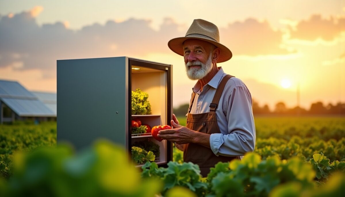 Les frigos solaires augmentent les revenus agricoles de 50 % tout en limitant le gaspillage alimentaire