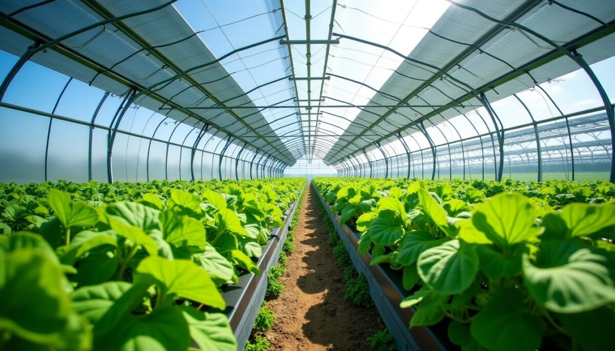 « Sans dépenser un centime ! » : cette immense serre génère à la fois électricité et légumes toute l’année