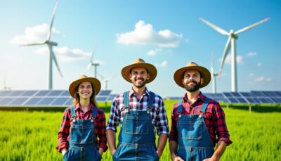 Énergie verte à la ferme : le témoignage inspirant de 3 agriculteurs engagés