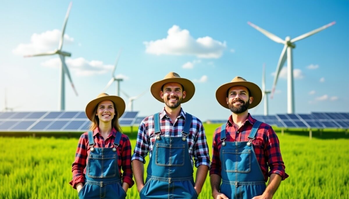 Énergie verte à la ferme : le témoignage inspirant de 3 agriculteurs engagés