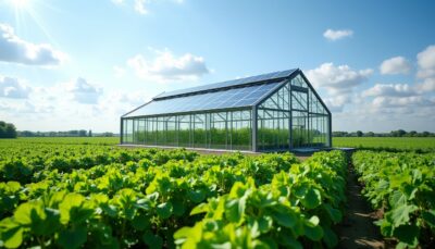 L'Anjou innove avec Reden : installation de sa première serre agrivoltaïque pour booster les énergies renouvelables