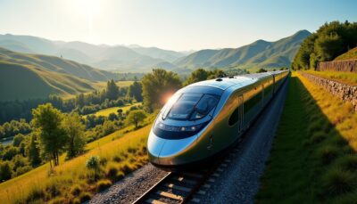 Après le triomphe suisse, l’Italie envisage de déployer une ligne de train alimentée à l’énergie solaire