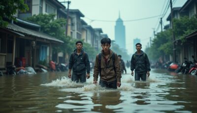 Chine : les tempêtes et inondations font 15 victimes selon les médias officiels